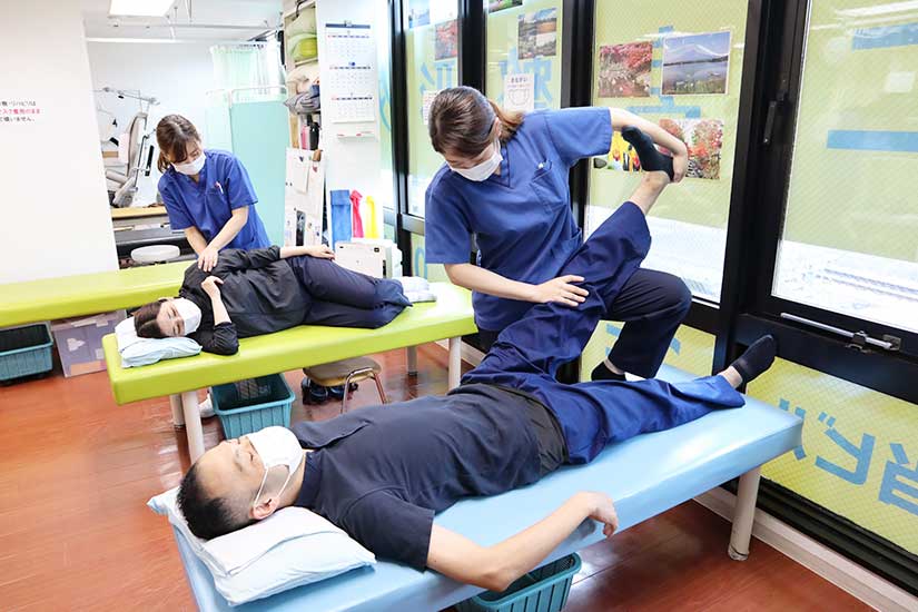 理学療法士による施術