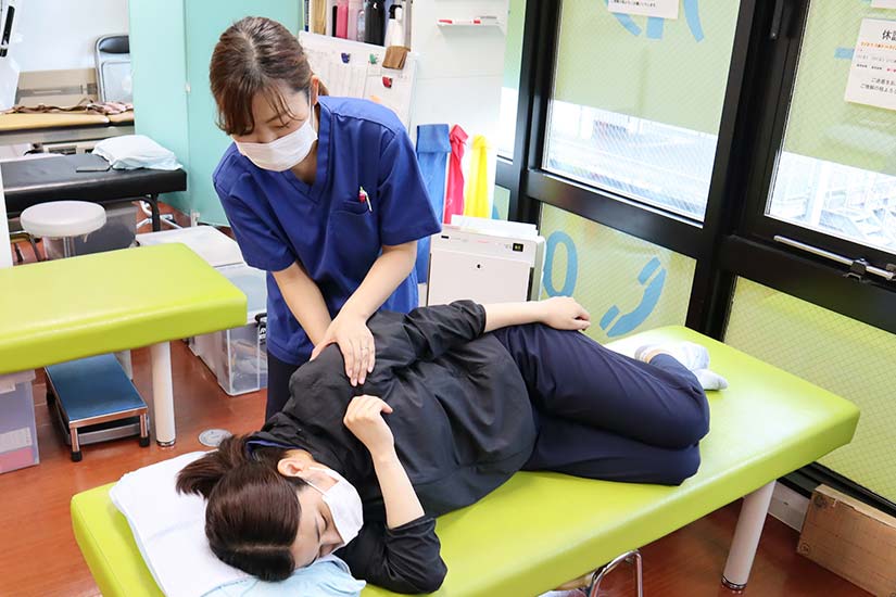 理学療法士による施術
