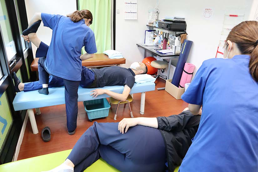 理学療法士による施術